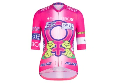 Pre-owned Palace X Rapha Ef Education First Women's Pro Team Aero Jersey In Pink