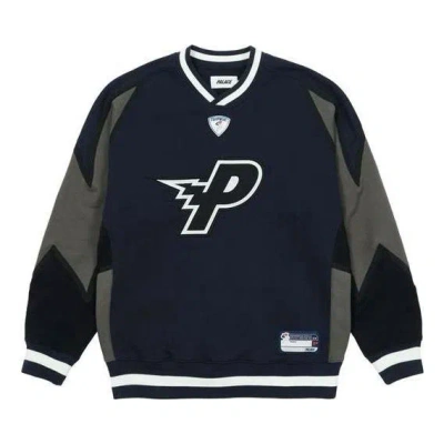 Palace X Salomon Fw21 Bolt Crew Sweater 'black'