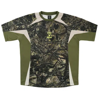 Pre-owned Palace X South2 West8 Jersey 'olive Camo' | Green | Men's Size Xxl
