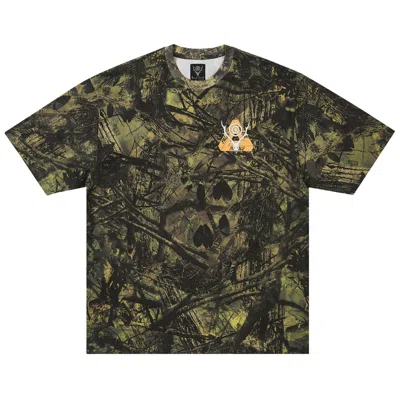 Pre-owned Palace X South2 West8 Stag-ferg T-shirt 'olive Camo' | Green | Men's Size Xxl