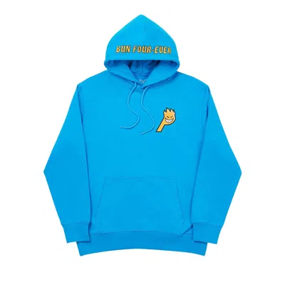Pre-owned Palace X Spitfire Live To Bun Hood 'blue' | Men's Size M