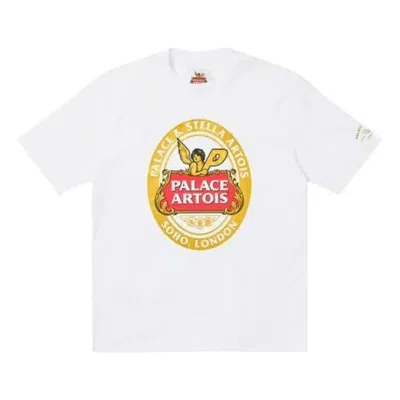 Palace X Stella Artois Coaster T-shirt 'white'