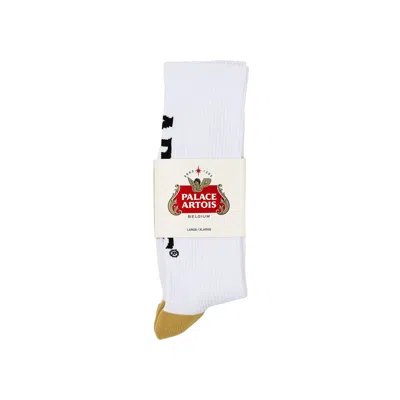 Pre-owned Palace X Stella Artois Court Sock 'white'