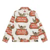 Palace X Stella Artois Crossover Full Print Pattern Logo Jacket White