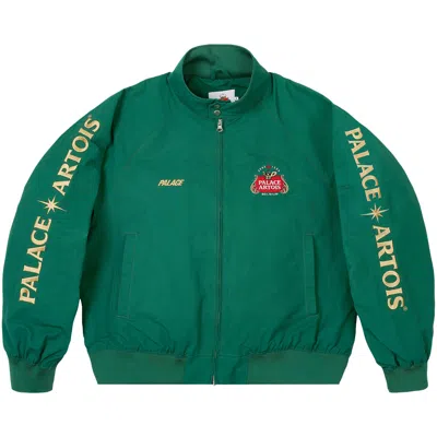 Pre-owned Palace X Stella Artois Match Jacket 'bottle Green'