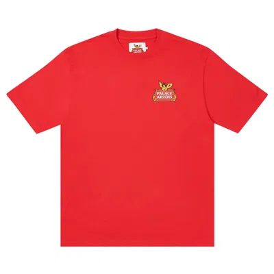 Pre-owned Palace X Stella Artois P-skim T-shirt 'red' | Men's Size M