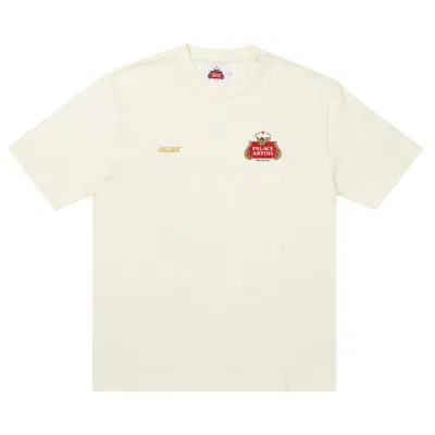 Pre-owned Palace X Stella Artois T-shirt 'white'