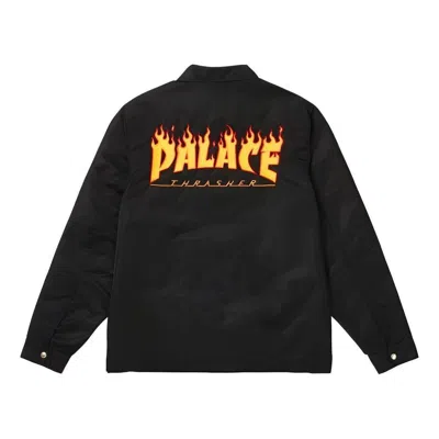 Palace X Thrasher Jacket 'black' In Multi