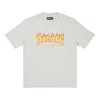 Palace X Thrasher T-shirt 'grey Marl' In Gray