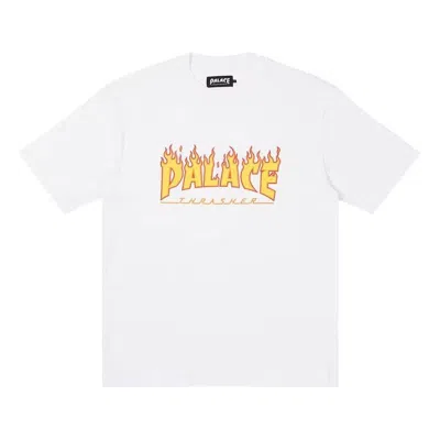 Palace X Thrasher T-shirt 'white'