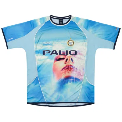 Pre-owned Palace X Umbro Away Shirt 'dream Sky' In Blue