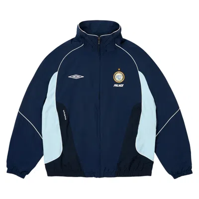 Pre-owned Palace X Umbro Training Track Jacket 'navy' In Blue