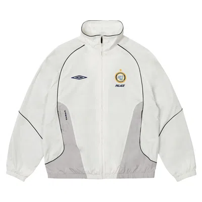 Pre-owned Palace X Umbro Training Track Jacket 'white'