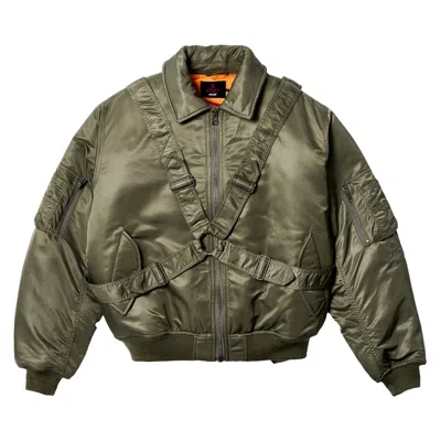 Pre-owned Palace X Vivienne Westwood Flight Jacket 'olive' | Green | Men's Size M