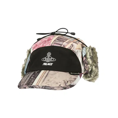 Pre-owned Palace X Vivienne Westwood Gore-tex Shooting Cap 'colour Print' | Multi-color | Men's Size S/m
