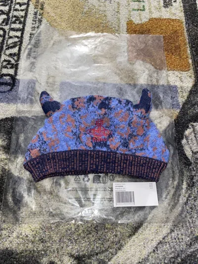 Pre-owned Palace X Vivienne Westwood Horny Beanie In Multicolor