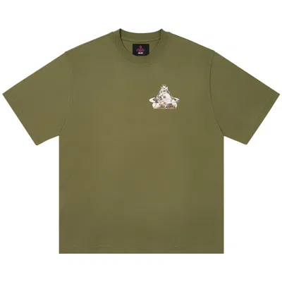 Pre-owned Palace X Vivienne Westwood T-shirt 'olive' In Green