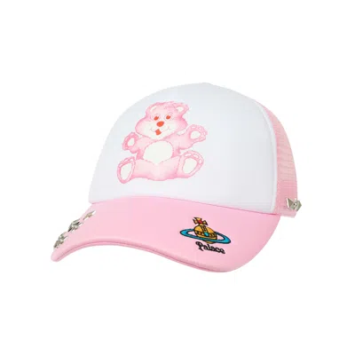 Pre-owned Palace X Vivienne Westwood Trucker 'pink'