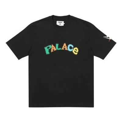 Palace X Wwe Ss23 Logo T-shirt 'black'