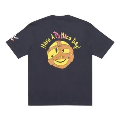 Palace X Wwe Ss23 Logo T-shirt 'black'