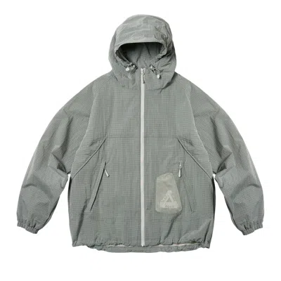 Pre-owned Palace Y-ripstop Shell Jacket 'steel Grey'
