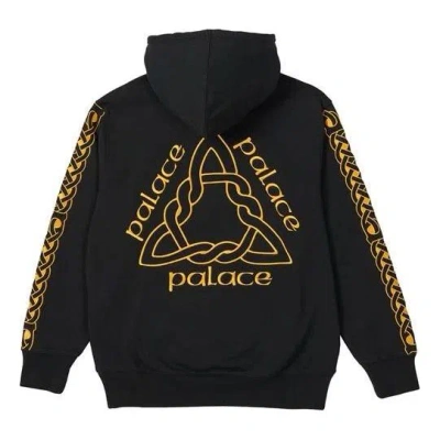 Palace Ye Olde Hoodie 'black Gold'
