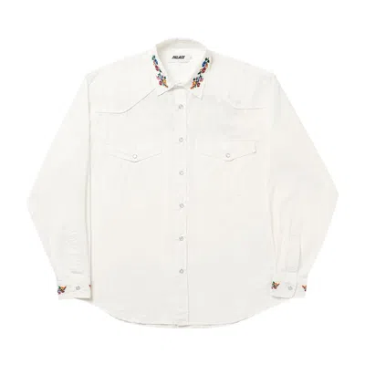 Pre-owned Palace Ye-ha(m) Shirt 'white' | Men's Size M