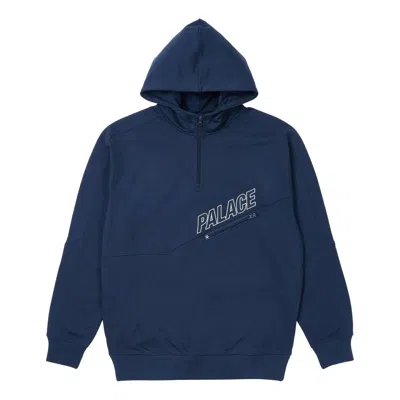 Palace Zip Hoodie 'blue'