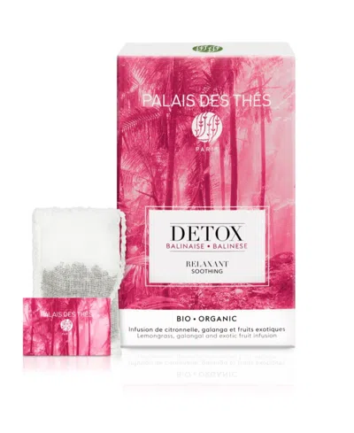 Palais Des Thes Balinese Detox Soothing Box, Pack Of 20 Tea Bags In No Color
