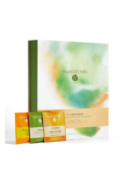 Palais Des Thes Palais Des Thés Herbal Teas Assorted Gift Set In Green