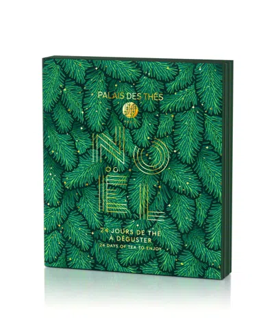 Palais Des Thes Holiday 24 Days Of Tea Advent Calendar, 24 Count In Green