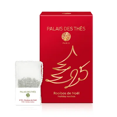 Palais Des Thes Holiday Rooibos N25 Green Tea Bags In Red