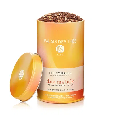 Palais Des Thes Les Sources In My Bubble, Focus Organic Sensorial Herbal Tea, 4.9 Oz. In Orange