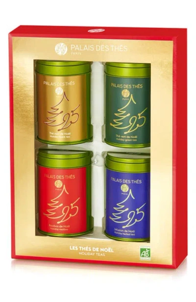 Palais Des Thes Palais Des Thés Les Thés De Noël Assorted Loose Tea Gift Set In Multi