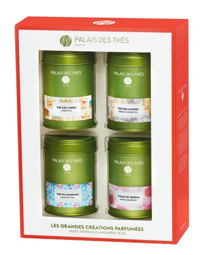 Palais Des Thes Most Famous Flavored Teas Miniature Set In Orange