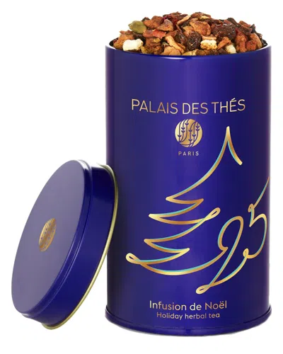 Palais Des Thes Palais Des Thés No. 25 Holiday Garden Blend Of Herbal Tea - 3.5oz Loose Tea  Tin In Blue