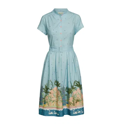 Palava Women's Louise - Blue Kew Gardens Dress