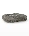 Palecek Andorra Wicker Bowl In Grey