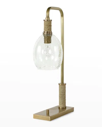 Palecek Bronson Brass Table Lamp In Gold