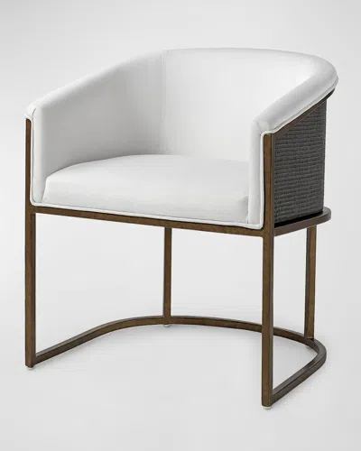 Palecek Donovan Dining Chair In White