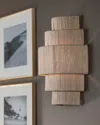 Palecek Everly 5-tiered Sconce In Natural