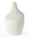 Palecek Gemma Large Vase In White