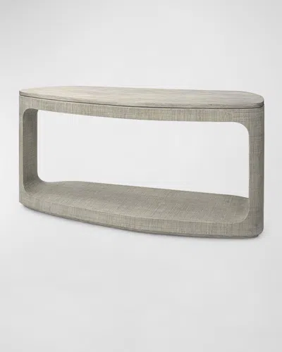 Palecek Geneva Console Table In Gray