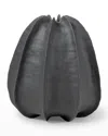 Palecek Keiko Vase, Medium In Black