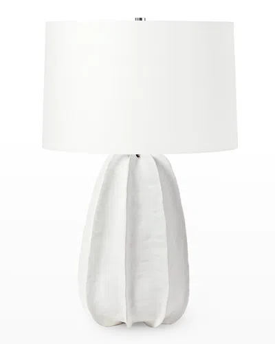Palecek Keiko White Table Lamp