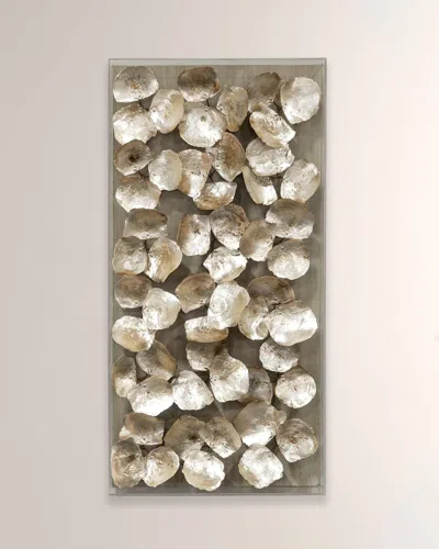Palecek Playa Small Wall Decor In Champagne