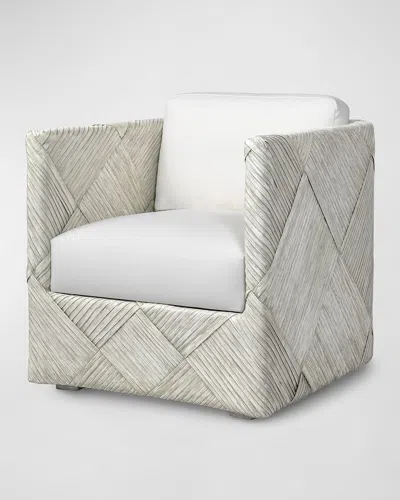 Palecek Portero Lounge Chair In Animal Print