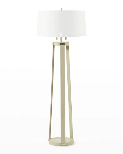Palecek Sebastian Floor Lamp In Neutral