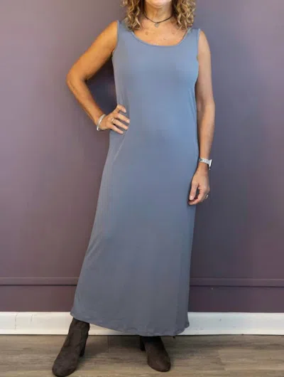 Palette Basics Midi Dress - Plus Size In Grey