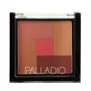 Palladio Beauty 2-in-1 Mosaic Blush & Bronzer Powder - Pink Truffle